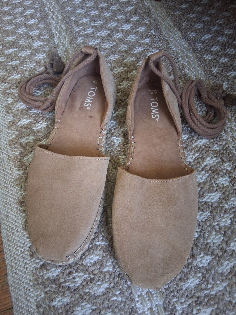 Toms Ankle Tie Shoes